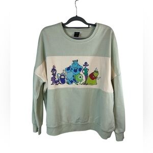 Pixar Monsters Inc crewneck‎ sweatshirt woman’s size 2x
